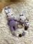 Amigurumi Hediyelik Minik Tavşan Uyku Arkadaşı Çıngırak Emzikzimciri Set 1 Adet 1