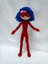 Mucize Uğur Böceği Kız Amigurumi Organik Oyuncak 1 Adet 2