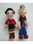 Temel Reis ve Safinaz Amigurumi Organik Oyuncak 1 Adet 1