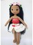 Prenses Moana Amigurumi Organik Oyuncak 1 Adet 1