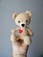 Amigurumi Sevimli Kalpli Ayıcık 1 Adet 1