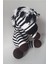 Zebra Amigurumi Organik Oyuncak 1 Adet 2