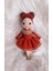 Sonbahar Şirin Bebek Organik Örgü Oyuncak Amigurumi Organik Oyuncak 1 Adet 1