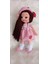Çilek Kız Esra Amigurumi Organik Oyuncak 1 Adet 3