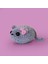 Amigurumi Sad Hamster Tığ Kiti, Amigurumi Örgü Seti Tığ Işi Örgü Oyuncak 1 Adet 3