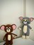 Tom ve Jerry Amigurumi Organik Oyuncak Oyun Arkadaşı Uyku Arkadaşı 1 Adet 1