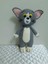 Tom ve Jerry Amigurumi Organik Oyuncak Oyun Arkadaşı Uyku Arkadaşı 1 Adet 2