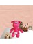 Pembe Amigurumi Ejderha Oyun Arkadaşı Uyku Arkadaşı 1 Adet 1