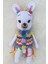 Amigurumi Organik Süslü Lama 1 Adet 1