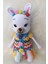 Amigurumi Organik Süslü Lama 1 Adet 2