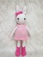 Amigurumi Organik Örgü Oyuncak Tavşan 1 Adet 1
