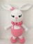 Tombik Tavşan Uyku Arkadaşı Amigurumi Organik Oyuncak 1 Adet 1