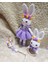 Elite Amigurumi Süslü Tavsan Set - Amigurumi Oyuncak - Organik Oyuncak 1 Adet 3