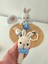 Amigurumi Maviş Tavşan 4lü Set 1 Adet 4
