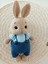 Elite Amigurumi Tulumlu Tavsan Oyun Arkadasi 1 Adet 2