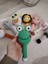 Amigurumi Hayvan Figürlü Saplı Sesli Çıngırak Bebek Oyuncağı 1 Adet 1