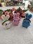 Amigurumi Mini Tavşan Arkadaşlar Oyuncak Anahtarlıklı 3 Lü Set Hediyelik 1 Adet 1