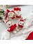 Amigurumi Oyuncak Tavşan Mimi 3lü Set Kırmızı 1 Adet 2