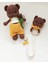 Elite Amigurumi Tombik Yanak Ayıcık 3lu Set - Organik Oyuncak - Hediyelik Oyuncak 1 Adet 1
