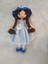 Mavi Dudu Bebek Amigurumi Örgü Oyuncak 1 Adet 2