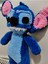 Stitch Kadife Ipten El Örgüsü Amigurumi 35 x 28 cm 1 Adet 3