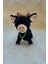Amigurumi Siyah Sevimli Boğa 1 Adet 2