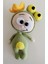 Kurbağa Kostümlü Bonnie Amigurumi Organik Oyuncak 1 Adet 2