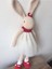 Tavşan Alice Amigurumi Organik Oyuncak 1 Adet 1