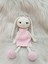 Amigurumi Organik Örgü Oyuncak Uzun Kulak Tavşan 1 Adet 1