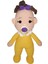Sarı Kız Emzikli Tombiş Bebek Amigurumi Organik Oyuncak 1 Adet 1