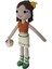 Sepetli Lale Bebek Amigurumi Organik Oyuncak 1 Adet 2