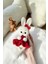 Amigurumi Oyuncak Tavşan Lena Kırmızı 1 Adet 1