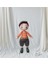 Elite Organik Oyuncak Amigurumi Tulumlu Erkek Bebek 1 Adet 1