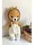 Sevimli Arslan Örgü Oyuncak/elyapımı/amigurumi 1 Adet 1