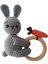 Havuçlu Tavşancık Çıngırak Amigurumi Organik Oyuncak 1 Adet 1