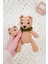 Elite El Yapımı Amigurumi Ayıcık Oyuncak ve Ahşap Çıngırak Seti- Doğal Örgü Bebek Hediyesi 1 Adet 2