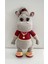 Süslü Hipo Amigurumi Organik Oyuncak 1 Adet 1