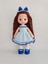 Bebe Mavisi Fatoş Bebek Amigurumi Organik Oyuncak 1 Adet 1