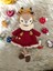 Amigurumi Geyik Oyuncak Christmas 1 Adet 1