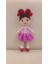 Şirin Kız Amigurumi Organik Oyuncak 1 Adet 1