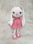 Amigurumi Organik Örgü Oyuncak Tavşan 1 Adet 1