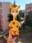 Amigurumi Organik Oyuncak Sevimli Zürafa 1 Adet 1