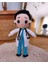 Elite Amigurumi Doktor Bebek Örgü Oyuncak 1 Adet 1