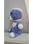 Elite Amigurumi Renkli Ayi Örme Pelus Organik Oyuncak Cocuk Uyku Arkadaşı 1 Adet 3