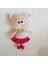 Pig Kostümlü Bonnie Amigurumi Organik Oyuncak 1 Adet 1