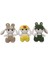 Tulumlu Tavşan Kardeşler Amigurumi Organik Oyuncak 1 Adet 1