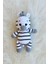 Amigurumi Organik Minik Zebra 1 Adet 1