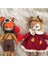 Amigurumi Geyik Tilki Noel Ekibi 1 Adet 2