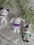 Amigurumi Organik Örgü Hayvan Oyuncak 5'li Uyku Arkadaşı (Ayıcık, Kedi, Tavşan, Lama, Maymun) 1 Adet 3