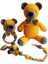 Ayıcıklı Uyku Arkadaşı Takım Seti Amigurumi Organik Oyuncak 1 Adet 1
